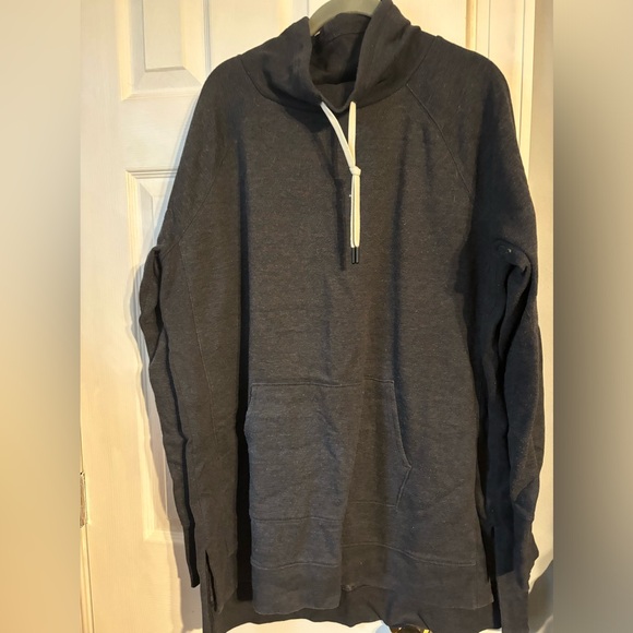 Tek Gear Cowl Neck Tunic Sweatshirt - Gray - XL - Picture 1 of 3